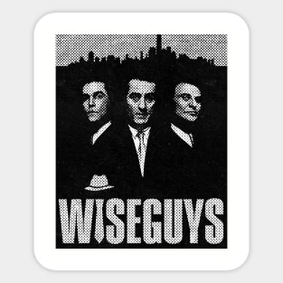 Wiseguys Halftone Sticker